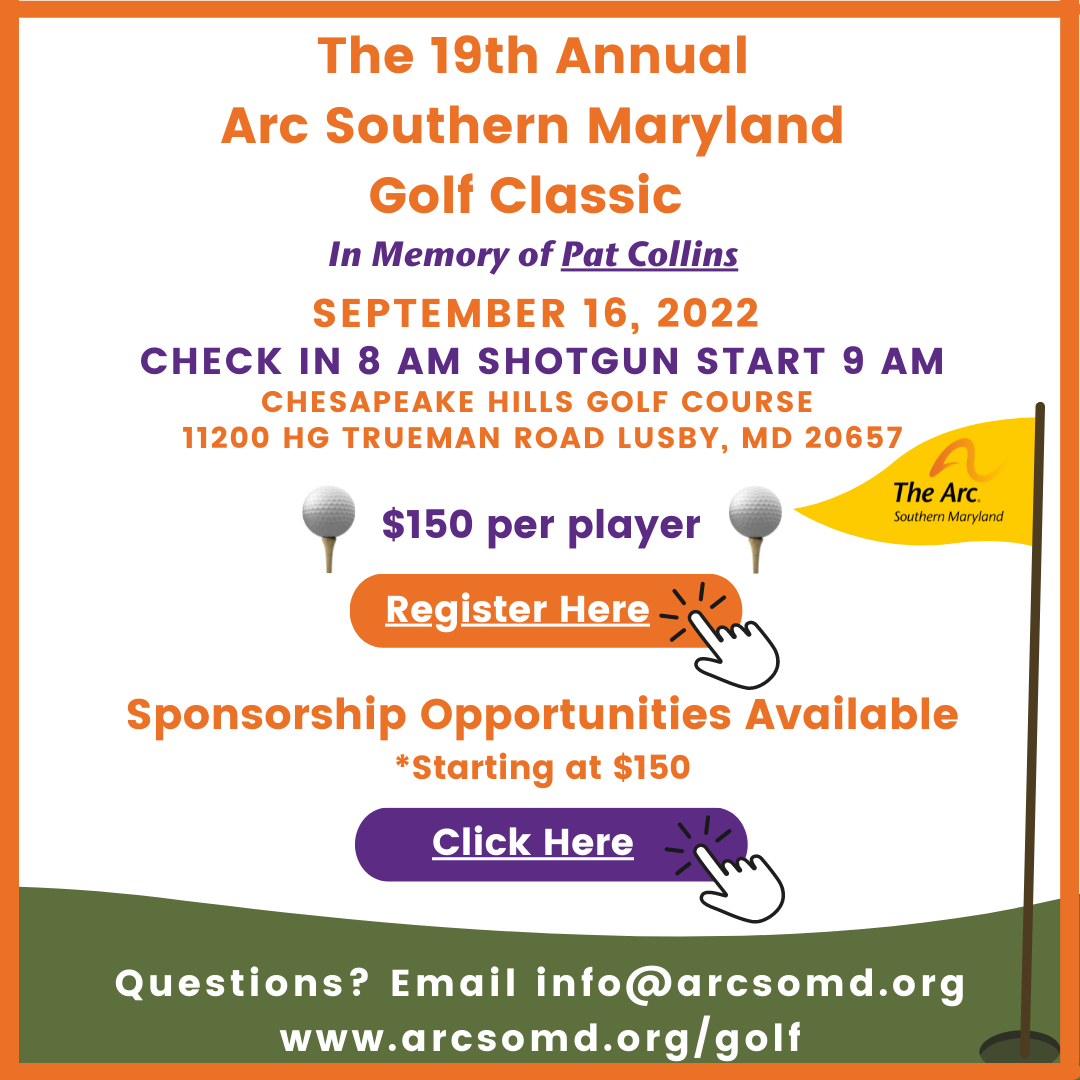 The 19th Annual Arc Southern Maryland Golf Classic - The Arc Southern ...